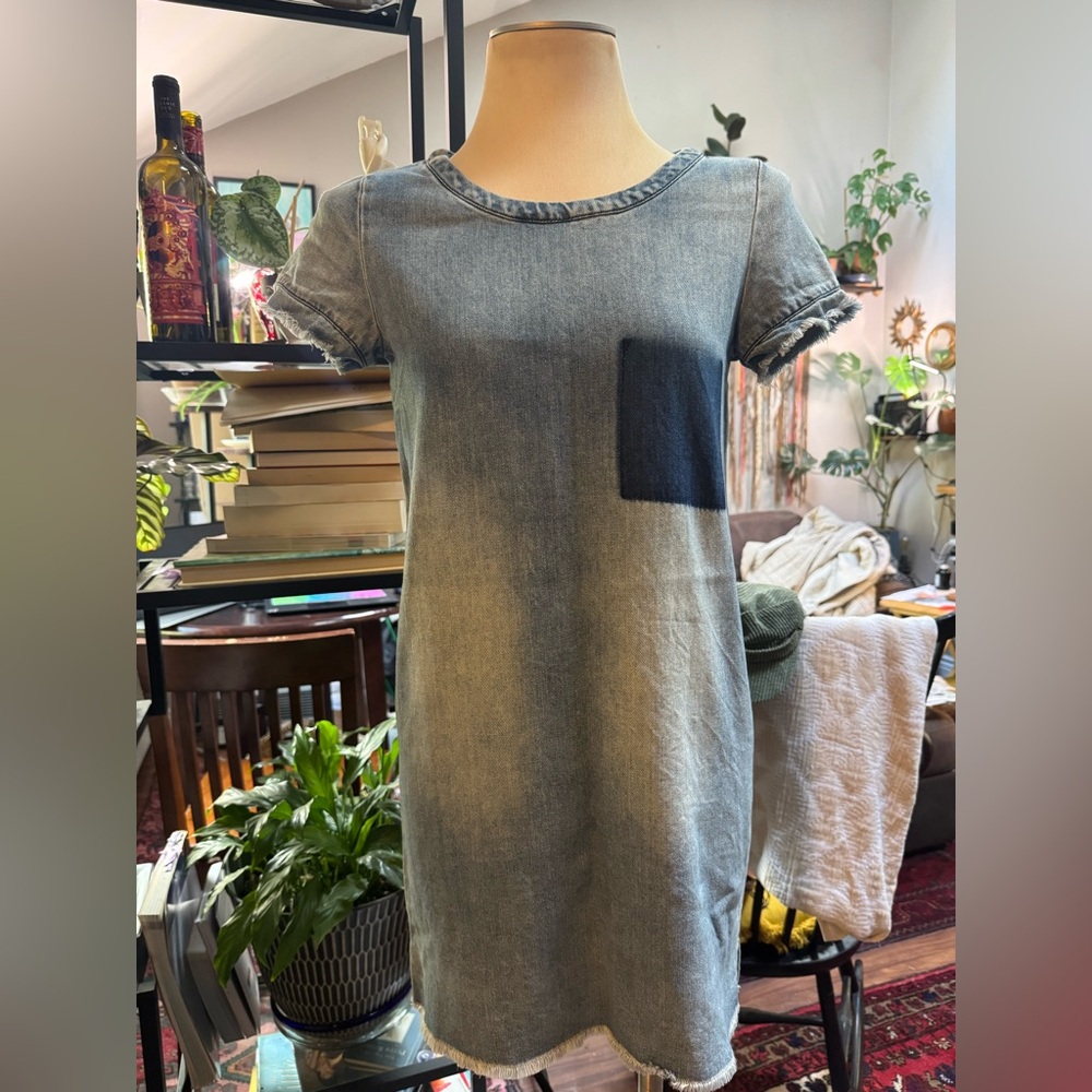 H&M Blue Denim Dress